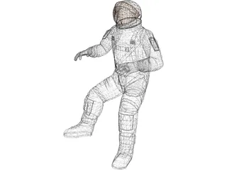 Astronaut 3D Model