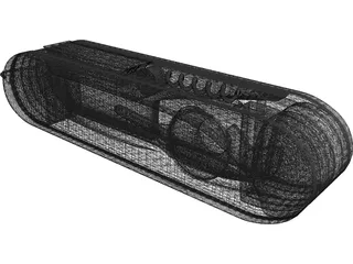 Swiss Army Knife 3D Model