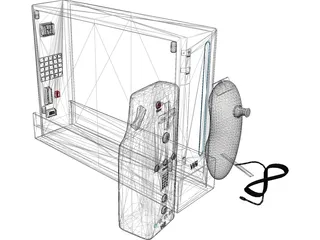 Nintendo Wii 3D Model