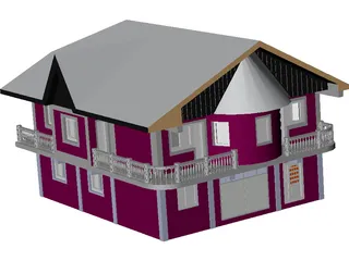 House Victorian 3D Model