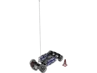 Kyosho Mini-Z MR01 (Micro RC Car) 3D Model