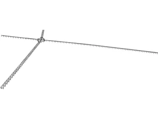 Freeway Interchange 3D Model