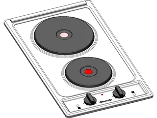 Plaque Candy PDE 32 X 3D Model