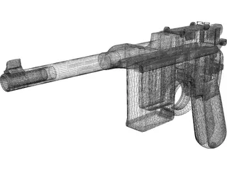 Mauser 1930 3D Model