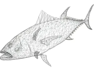 Tuna 3D Model