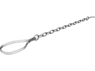 Dog Leash 3D Model