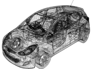 Hyundai ix20 3D Model
