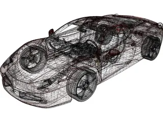 Ferrari 458 Italia 3D Model