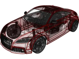 Audi TTS 3D Model