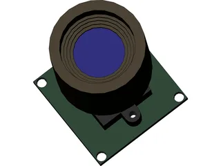 Camera Security 3D Model