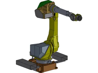 Fanuc M-710iC_50 Robot 3D Model