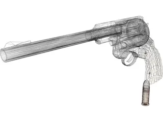 Revolver 3D Model
