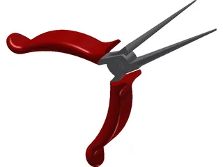 Craftsman Needle Nose Pliers 3D Model