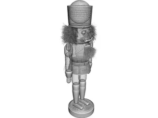 Nutcracker 3D Model