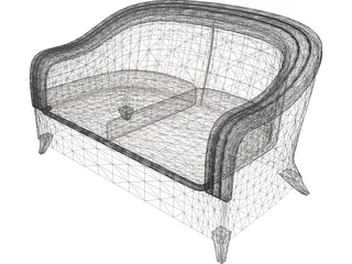 Modern Sofa 3D Model