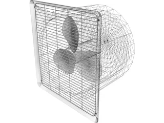 Fan 3D Model