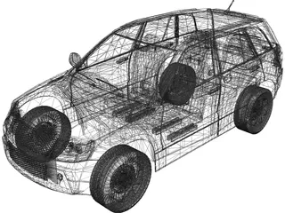 Suzuki Grand Vitara 3D Model