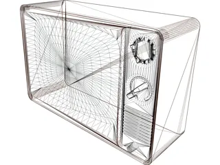 Old TV 3D Model