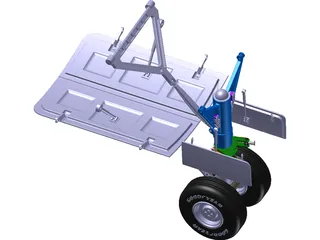 Nose Landing Gear 3D Model