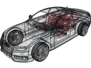Audi S5 3D Model