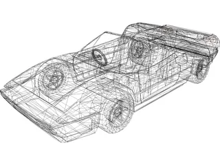 Ferrari 308 GTS 3D Model