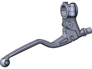Clutch Lever Moto Bike Racing 3D Model