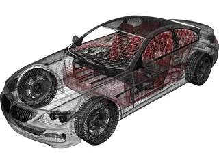 BMW 6-Series Coupe 3D Model