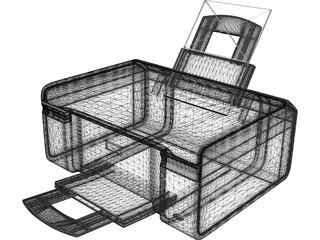 Epson Printer 3D Model