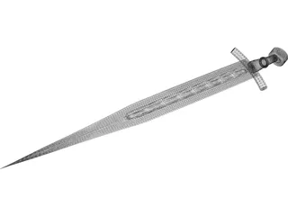Sword 3D Model