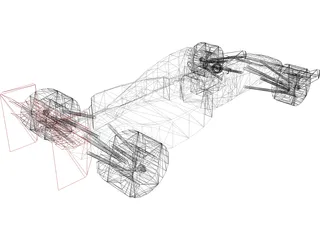Race Car 3D Model
