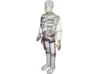 Star Wars Hans Solo 3D Model