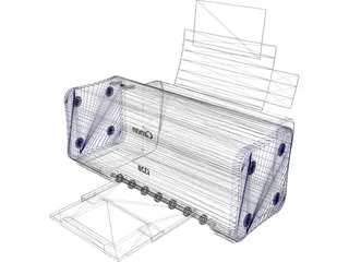 Canon Desktop Printer i320 3D Model