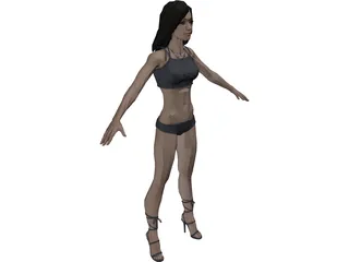 Woman 3D Model