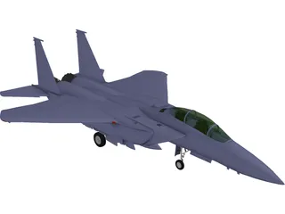 F-15E Strike Eagle 3D Model