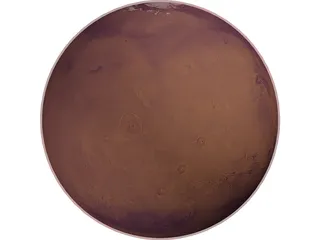 Planet Mars 3D Model