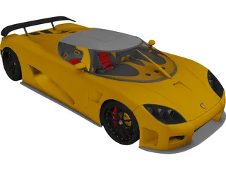 Koenigsegg CCX 3D Model