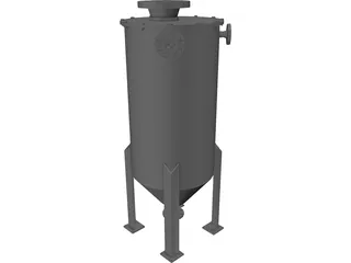 Fluid Tank 3D Model