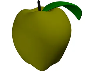 Apple 3D Model