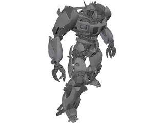 Transformers Movie Jazz 3D Model