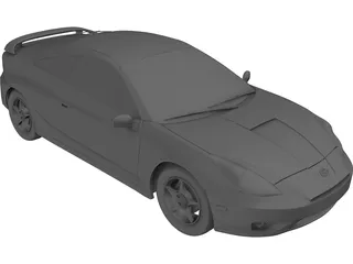 Toyota Celica GTS (2005) 3D Model