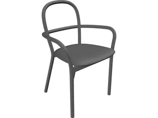 Studio Chair Niskota 3D Model