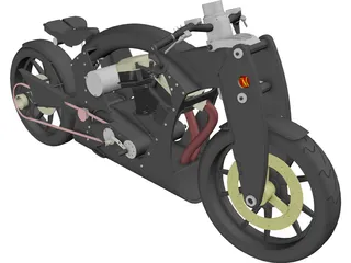 Confederate Wraith 3D Model