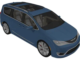Chrysler Pacifica (2017) 3D Model