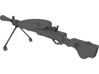 DP-28 3D Model