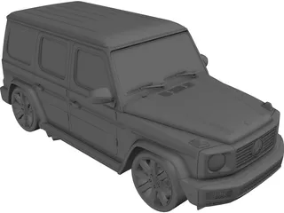 Mercedes-Benz G-Class (2019) 3D Model