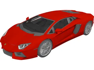 Lamborghini Aventador 3D Model