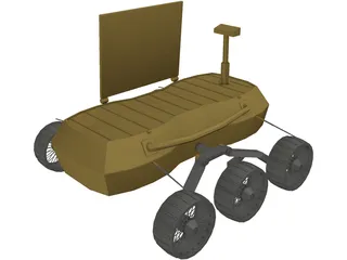 Rover Chandrayaan 3D Model