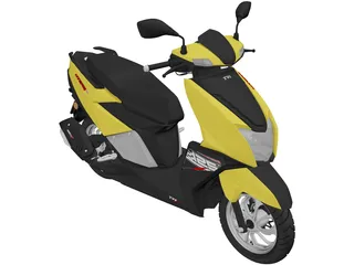 TVS Ntorq 125 (2018) 3D Model