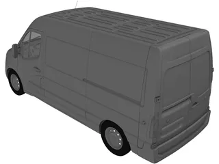 Renault Master (2017) 3D Model