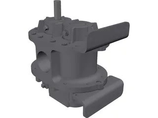 Roots Blower 3D Model